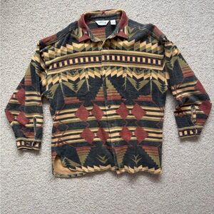 Orvis Multicolor Geometric Cotton Shirt